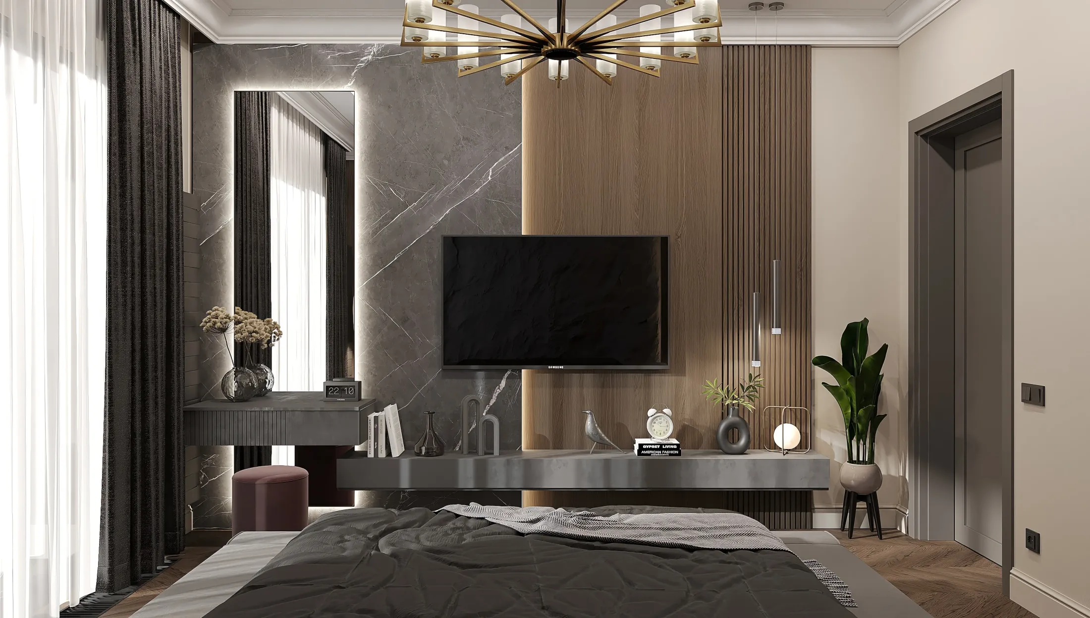 Дом в Тереке - 1 этаж / мастерспальня 2